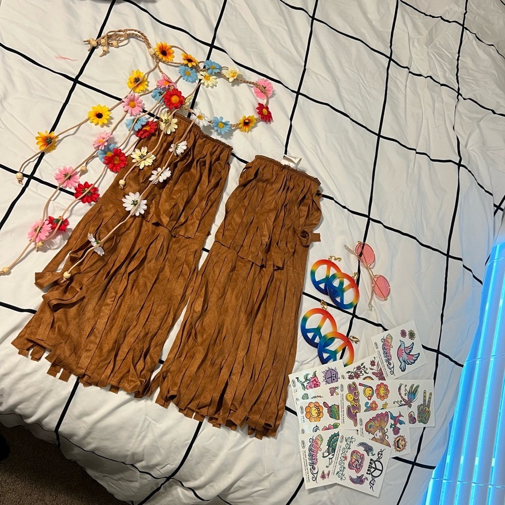 Hippie Halloween accessory bundle